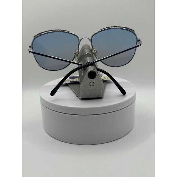 NEW Vintage Oversize Sunglasses | Non RX Blue Fade Lens Oscar de la Renta 1980s main image 6